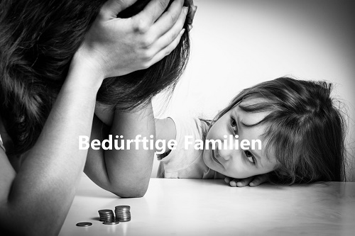 Not einer bedürftigen Familie
