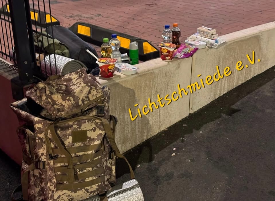 Straßenteam bei der Obdachlosenhilfe