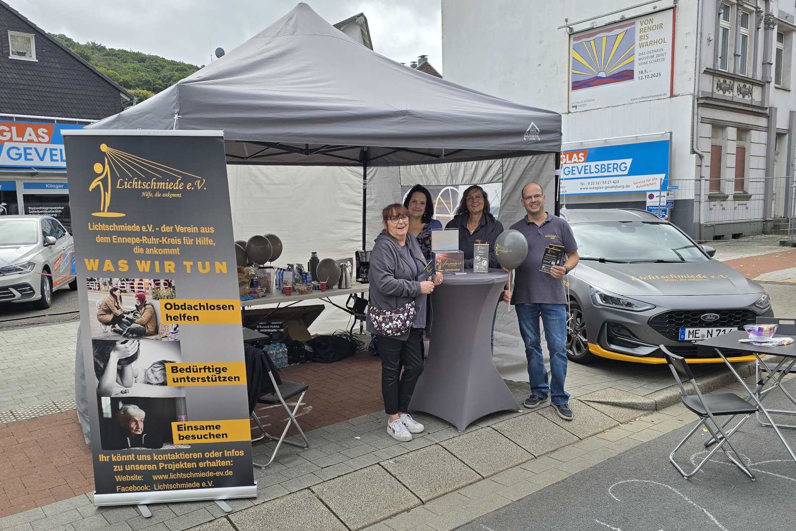Unser Infostand beim Bürgerfest in Gevelsberg