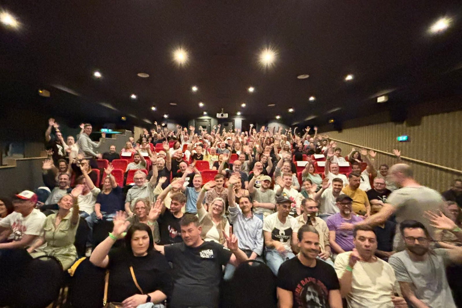 Das filmriss Kino ist voll