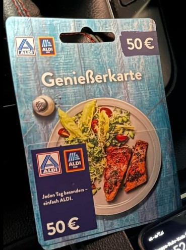 Gutschein für den Wocheneinkauf